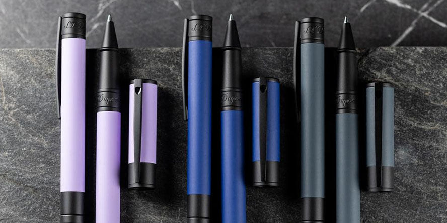 S.T. Dupont D-Initial Velvet Rollerball Pens st_dupont_d-initial_velvet_rollerball_pens