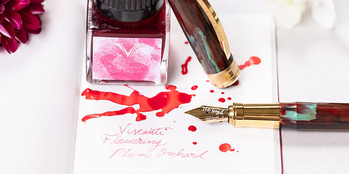 visconti_van_gogh_flowering_plum_orchard_fountain_pens_with_writing_sample