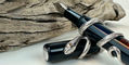 opus_88_zodiac_snake_fountain_pens_showing_925_sterling_snake