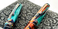 leonardo_officina_italiana_momento_zero_exclusive_bohemian_twilight_fountain_pens_caps_closeup