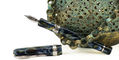 pineider_ancient_materal_wild_blue_fountain_pen_on_vase