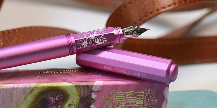 ferris_wheel_press_serpentine_blooms_aluminum_carousel_fountain_pen