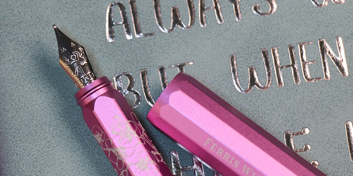 ferris_wheel_press_serpentine_blooms_aluminum_carousel_fountain_pen_nib