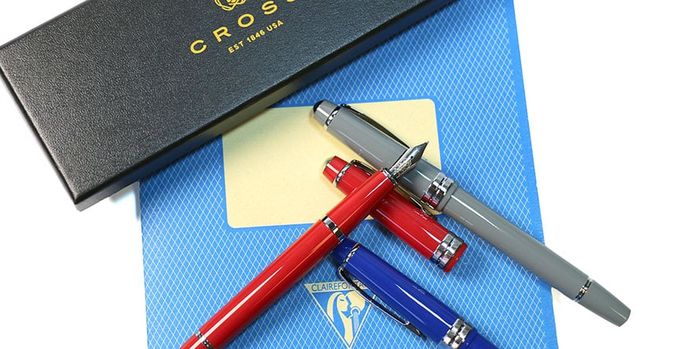 cross_bailey_light_fountain_pens_red_blue_and_gray