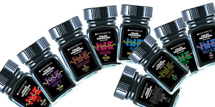 Ink Review: Monteverde Color Changing Ink Set - The Well-Appointed Desk
