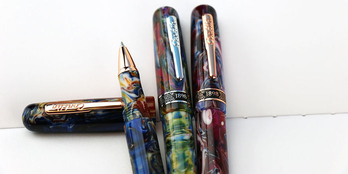 conklin_1898_misto_rollerball_pens_one_uncapped