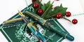 nahvalur_limited_edition_nautilus_christmas_fountain_pens_2023_with_holly_berries