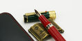 delta_limited_edition_pietro_vannucci_dietto_fountain_pen_on_pen_rest