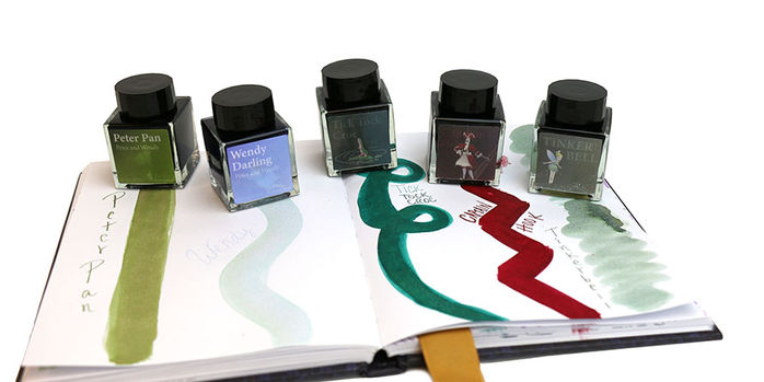 wearingeul_peter_and_wendy_inks_swatches