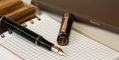 conklin_lex_fountain_pen_uncapped_on_notebooks