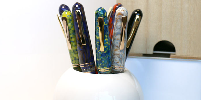 gioia_metis_fountain_pens_new_colors_march_2024_in_vase