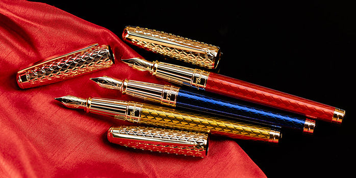 st_dupont_guilloche_under_lacquer_fountain_pens