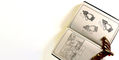 dominant_industry_log_of_elixir_ink_bottle_stamp_with_mermaid_tail_brass_bookholder