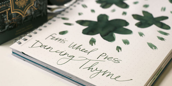 ferris_wheel_press_southern_charm_dancing_thyme_ink_swatch_writing_sample
