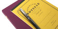diplomat_esteem_black_barely_rollerball_pens_capped