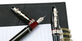maiora_hippocratica_rollerball_with_fountain_pen_uncapped
