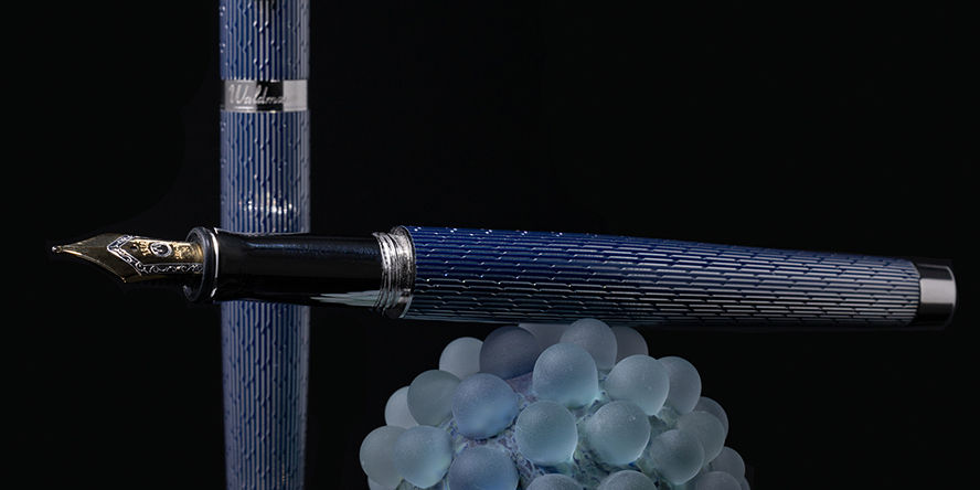 Waldmann Tango Imagination Sapphire 18kt nib Fountain Pens waldmann_tango_imagination_sapphire_18kt_nib_fountain_pens