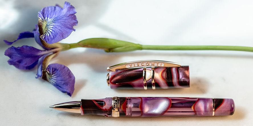 Visconti Homo Sapiens Iris Garden Rollerball Pens visconti_homo_sapiens_iris_garden_rollerball_pens