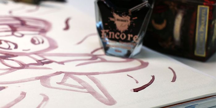van_diemans_encore_graceful_pirouette_ink_swatch_drawing_meloette