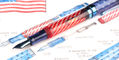 magna_carta_exclusive_sapphire_grand_old_glory_fountain_pens_on_plan