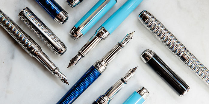 st_dupont_eternity_xl_fountain_pens_all_uncapped
