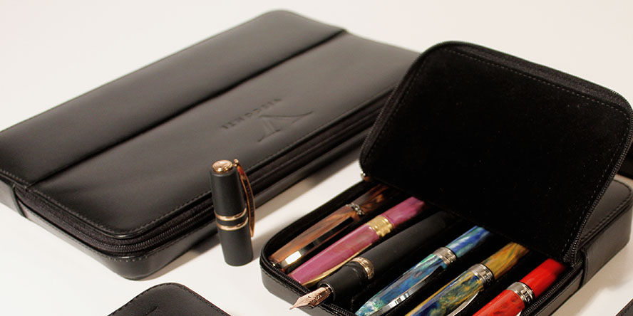 Visconti Classic Leather 12 Pen Place Pen Carrying Cases visconti_classic_leather_12_pen_place_case