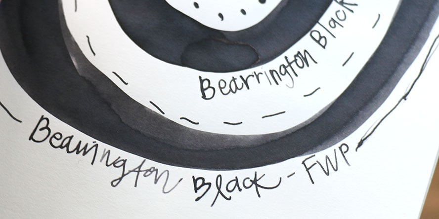 Ferris Wheel Press Print Shoppe Collection 38ml Fountain Pen Ink