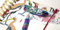 laban_rainbow_skeleton_fountain_pen_uncapped_on_notebook