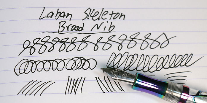 laban_rainbow_skeleton_fountain_pen_writing_sample
