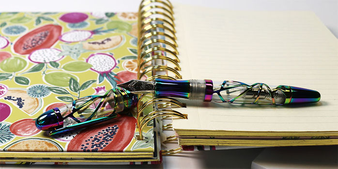 laban_rainbow_skeleton_fountain_pens_capped_nib