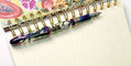 laban_rainbow_skeleton_fountain_pens_on_lined_paper