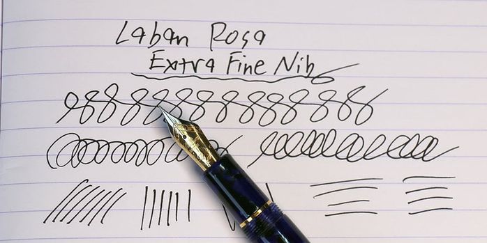 laban_rosa_fountain_pen_writing_sample