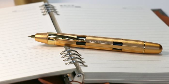 nahvalur_eclipse_fountain_pens_pure_gold