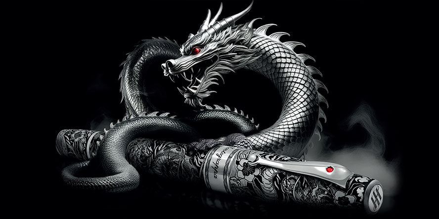 Montegrappa Imperial Year of the Dragon  Fountain Pens montegrappa_imperial_year_of_the_dragon_fountain_pen
