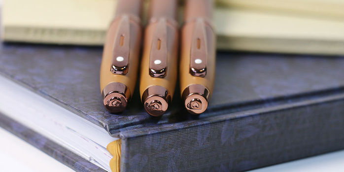 sheaffer_100_coffee_edition_fountain_pen_caps