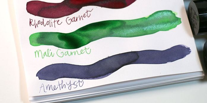 tono_and_lims_earth_contact_line_30ml_fountain_pen_inks_swatches_up_close