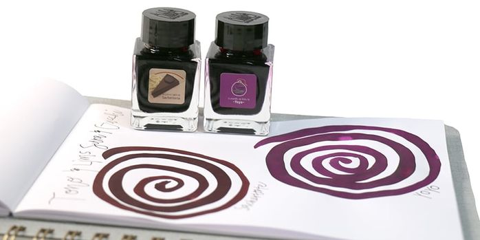 tono_and_lims_sura_and_gucchi_30ml_fountain_pen_inks_yoyo_and_sachertorte