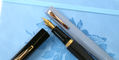 gioia_pen_italia_sephora_collection_fountain_pens_one_uncapped_on_notebook