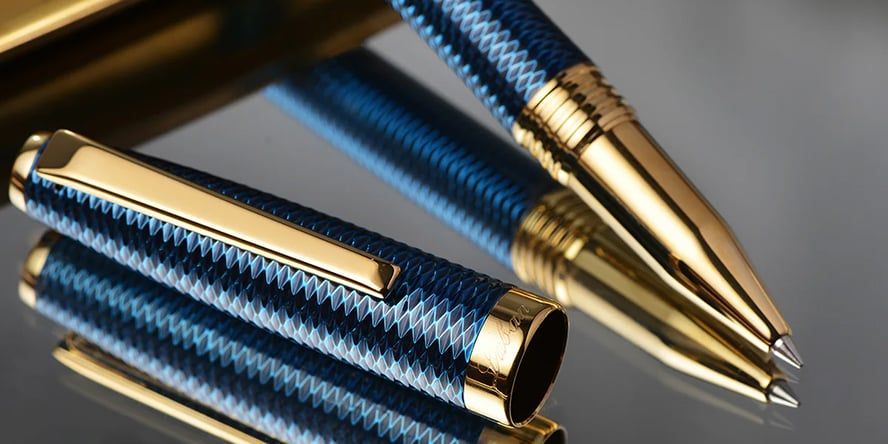 Laban Gloria Rollerball Pens laban_gloria_blue_rollerball_pen