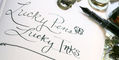 monteverde_mp1_olive_green_fountain_pen_with_van_diemans_liquid_luck_ink_writing_sample_stub_nib