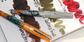 benu_limited_edition_dragon_euphoria_fountain_pens_capped_on_notebook