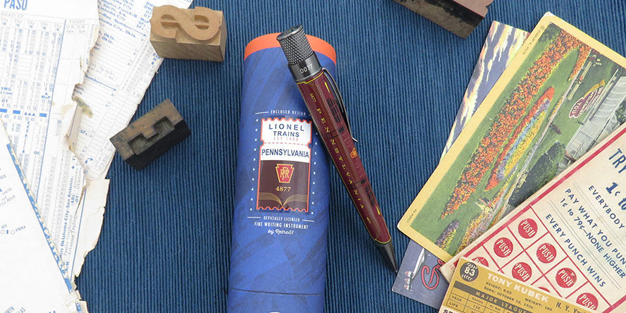 Retro 51 Lionel Trains® Tornado™  Rollerball Pens retro_51_lionel_trains_pennsylvania_tornado_rollerball_pens