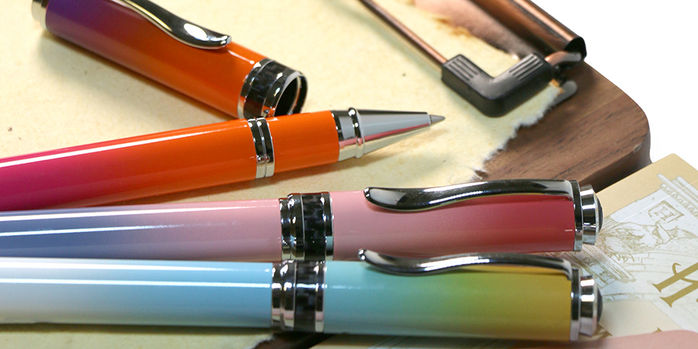 monteverde_innova_ombre_fusion_rollerball_pens_one_uncapped