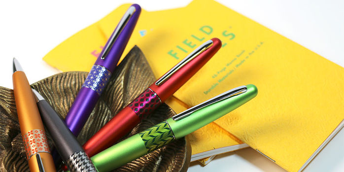 pilot_metropolitan_ballpoints_pens_from_side