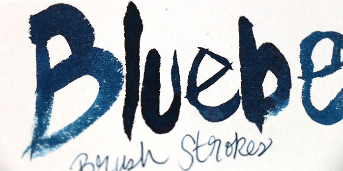 ferris_wheel_press_bluebell_brushstrokes_ink_swatch_closeup_brause_ornament_nib