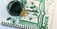 ferris_wheel_press_moss_brothers_book_of_botany_ink_swatch_in_notebook