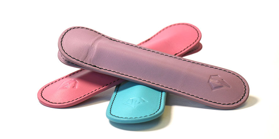 Dee Charles Designs Single Sleeve Pastel Collection Pen Carrying Cases dee_charles_designs_single_pen_sleeves_pastel_collection