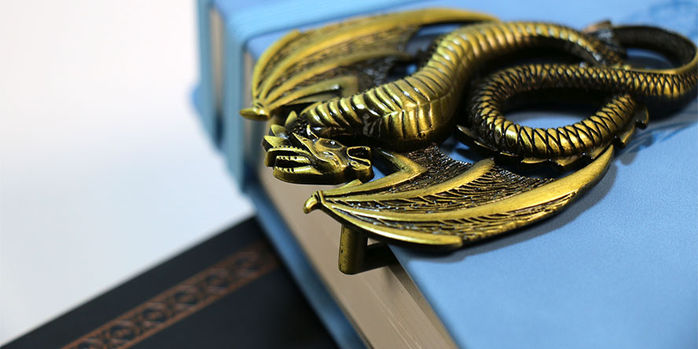 brass_page_holders_morningstar_tail_dragons_in_blue_nb