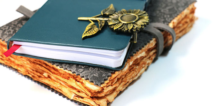 sunflower_brass_page_holders_journaling