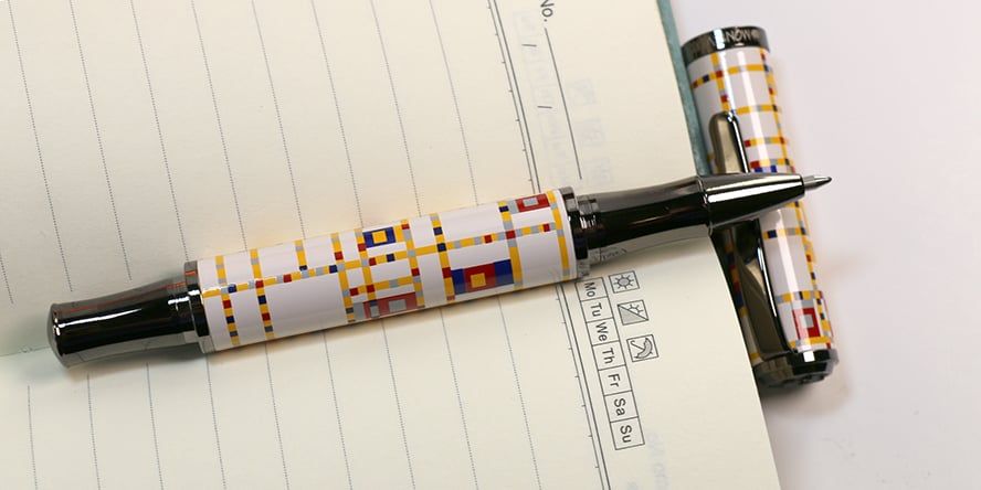 Monteverde Regatta “Broadway Boogie-Woogie” Rollerball Pens monteverde_broadway_boogie_woogie_rollerball_uncapped